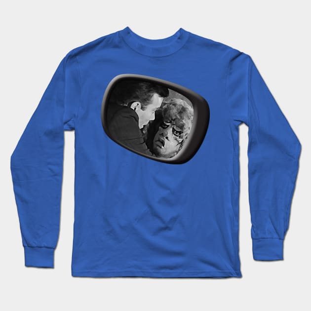 Twilight Zone - Nightmare at 20,000 Feet Long Sleeve T-Shirt by RetroZest